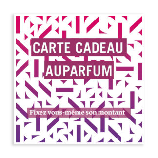 Carte Cadeau - Shop Auparfum, by Nez